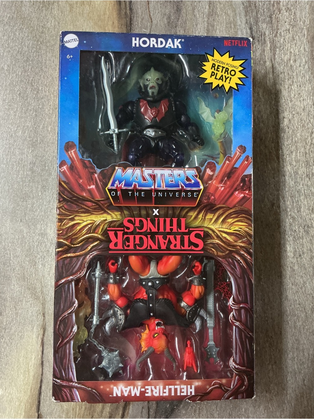 Masters of the Universe x Stranger Things Hordak & Hellfire-Man Action Figure
